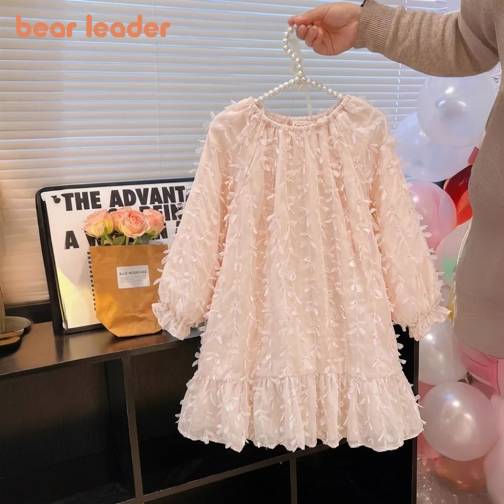 Leader Line - Vestido de Princesa Rosa Dulce de