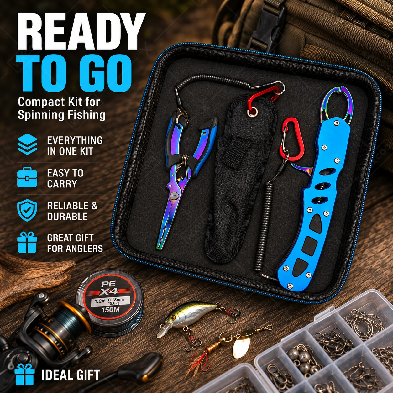 Alicates de pesca para agua sa - Freshwater Line reseña y precio